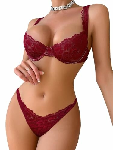 Conjunto de Lencería Sexy de Lilosy