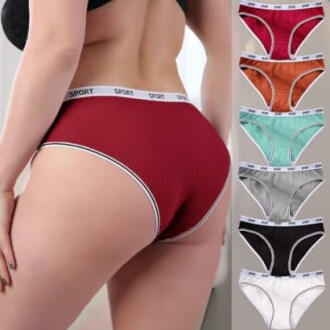 Ropa Interior de Tiro Medio para Mujer