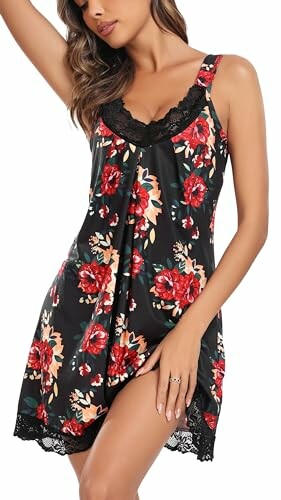 Lovasy Camisón de Mujer