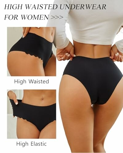 Ropa interior de cintura alta para mujeres