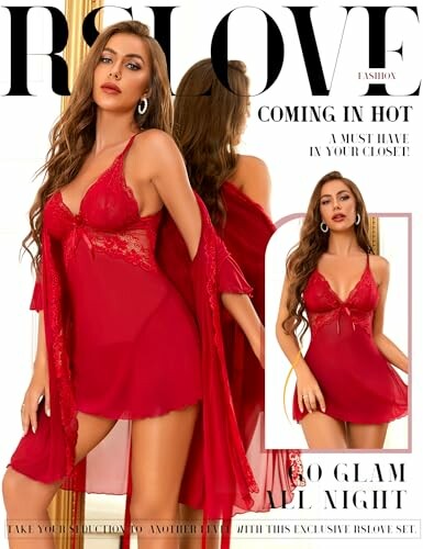 Conjunto de camisón RSLOVE