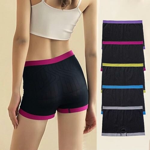 Paquete de 5 Calzoncillos Tipo Bóxer Deportivos